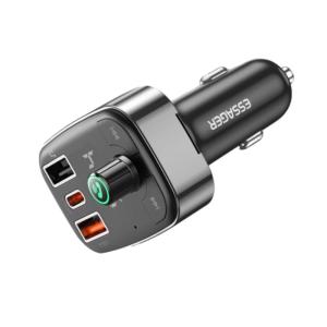 China BlueCat FM Blue MP3 Car Charger 50W Fast Charge For Phone USB A USB C U Disk wholesale
