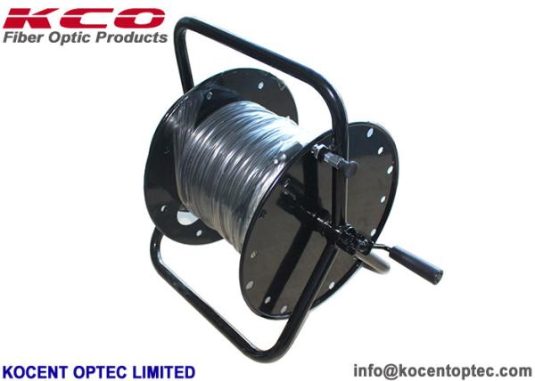 Quality Metallic Durable Fiber Optic Patch Leads Spool Reel Rooling Car 1fo 2fo 4fo 150M for sale
