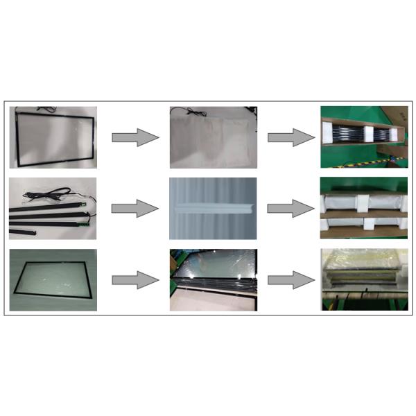 YCL 17-inch infrared touch frame 10 multi-touch USB cable plug-and-play fast delivery time for retail touchscreen monit