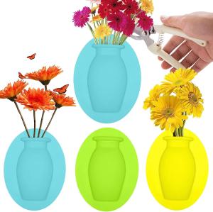China Reusable Sticky Silicone Window Vase Nontoxic Multiscene Durable wholesale