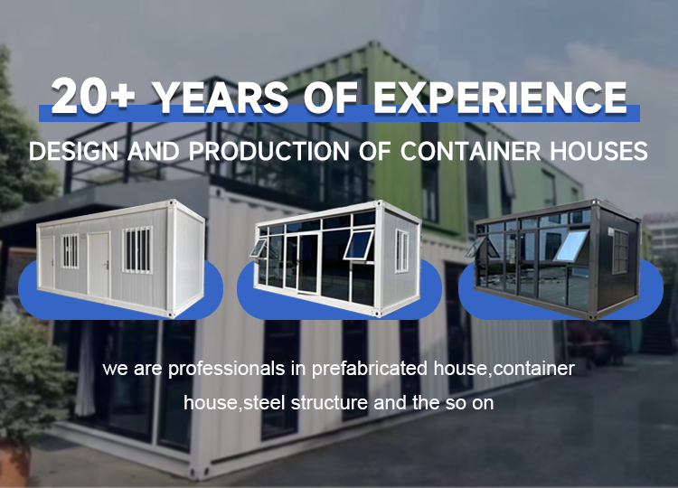 Steel Security Door Prefabricated Houses USA Environmental Protection Recycle Tiny Homes