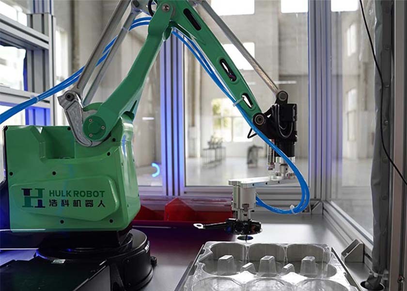 4 Axis Loading And Unloading Robot Arm Robotic Industrial Robot Arm