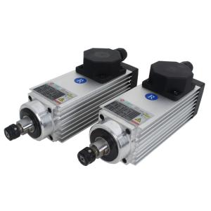 750w 12000rpm Air Cooled Spindle Motor with Inverter Drive and Maximum Torque of 0.6Nm