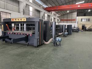 Smooth Operation Automatic Folder Gluer Stitcher Electric For Single Stitching