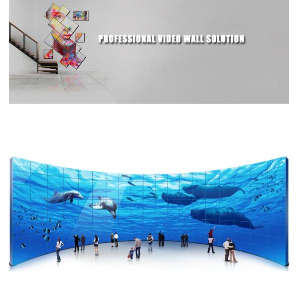 2019 New Design LCD Video Wall Display With Super Slim Bezel and Wide Screen