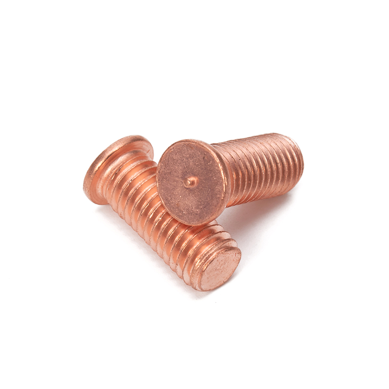 Durable M3-M12 GB Standard Bright Carbon Steel Stud Welding Bolts with Copper Plating and Tip Ignition