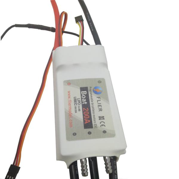 200Amp Programmable Brushless ESC BLDC Speed Controller For Remote Control Boat