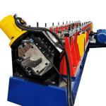Supermarket Shelf Roll Forming Machine , Automatic Box Beam Roll Forming Machine
