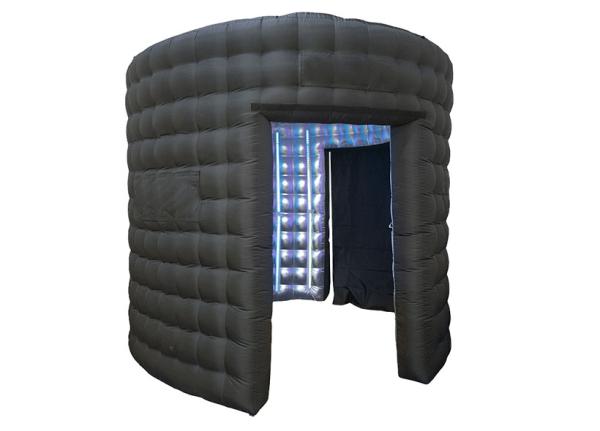 Newest Booth With Colors Changing LED Light Inflable Double stitching inside and