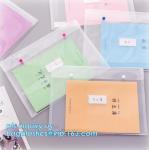 PP plastic clear file folder manufacturer, file document wallet folder with