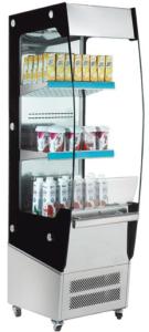 China 180L Display Refrigerated Cabinet Undercounter Air Curtain Merchandiser ETL on sale