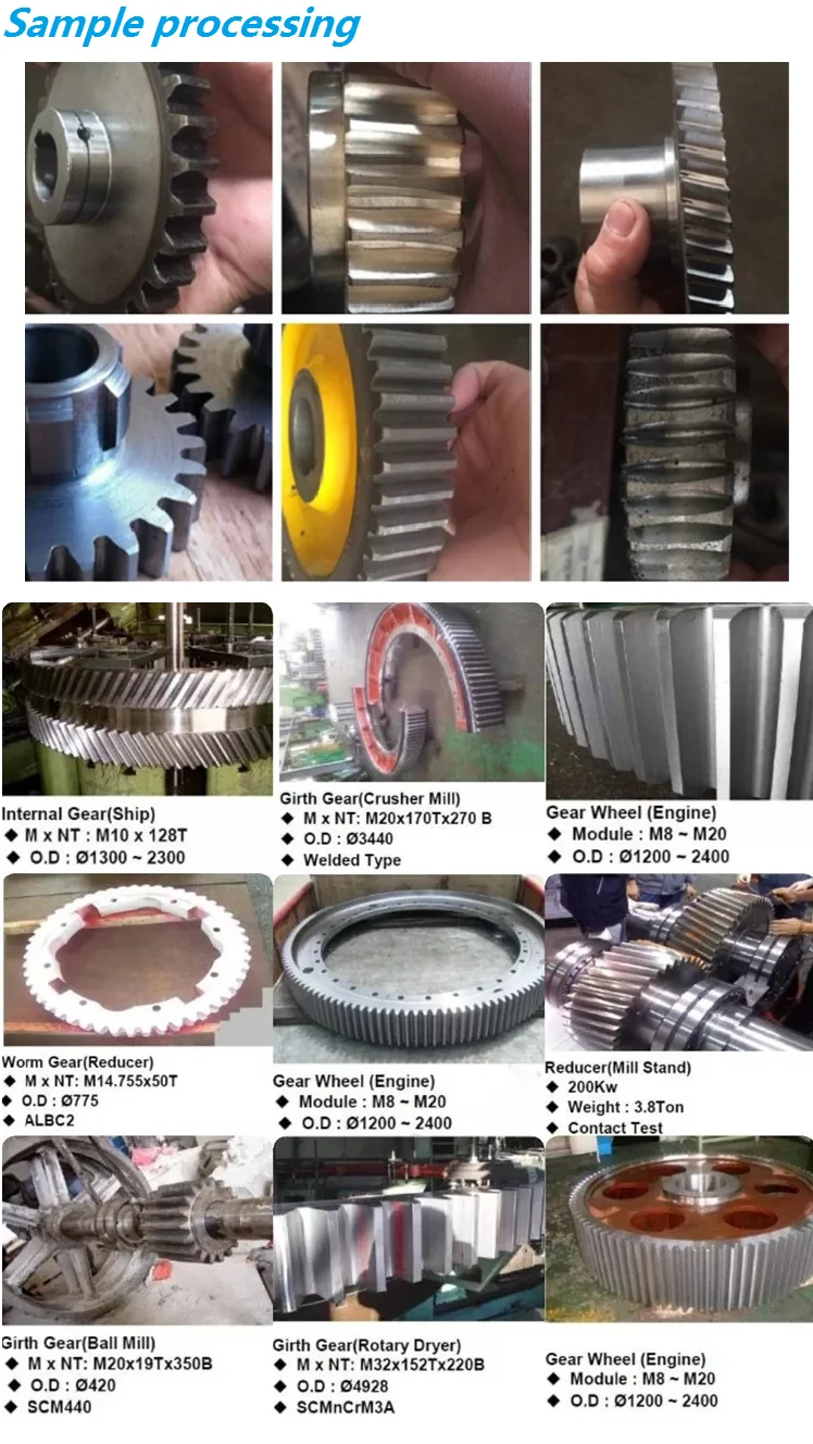 Large Automatic Gear Parts Spiral Bevel CNC 4 Axis Gear Hobbing Machine