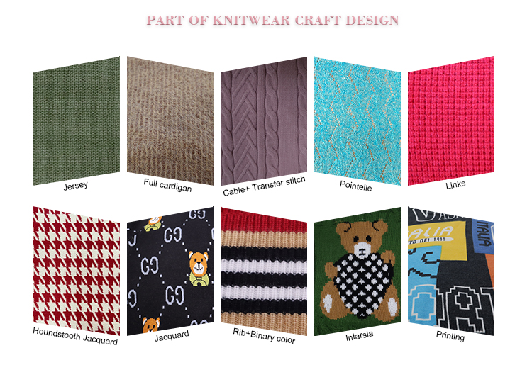 Custom jacquard knitted pattern design pullover Boy & Girl Baby Knit Sweater for Winter