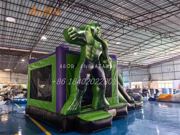 Quality Boys Inflatable Jumping Castle With Slide Combo Bouncer Inflatable Jumper for sale