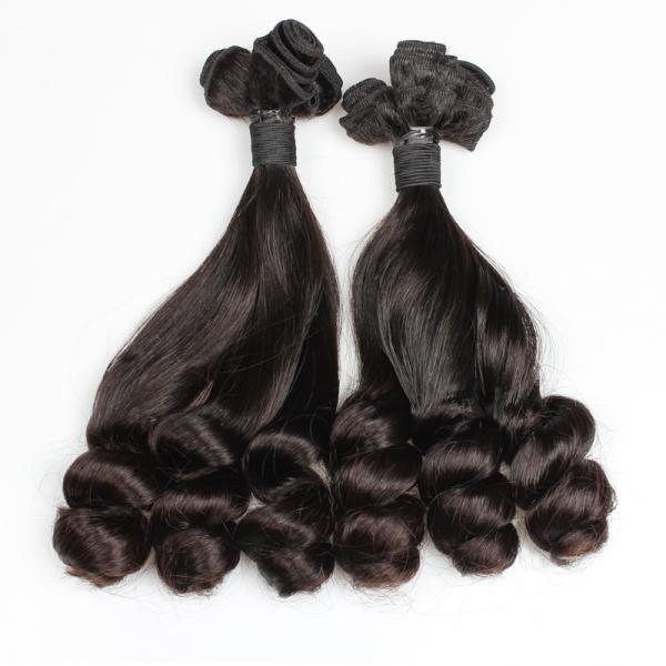 Wholesale Virgin Human Hair Etension Natural Color Indian Hair Bundles