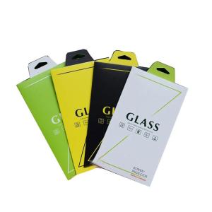 custom envelop screen protector packaging boxes with clear window