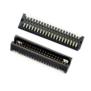 China 1.27mm IDC Male Vertical SMT Connector on sale