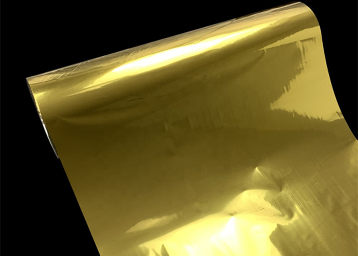 Metallized BOPP Thermal Laminating Film Gold Silver Bronze Film Decorative Film