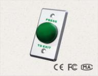 Aluminium Mushroom Green Dome Exit Button , Door Release Switch For Access Control