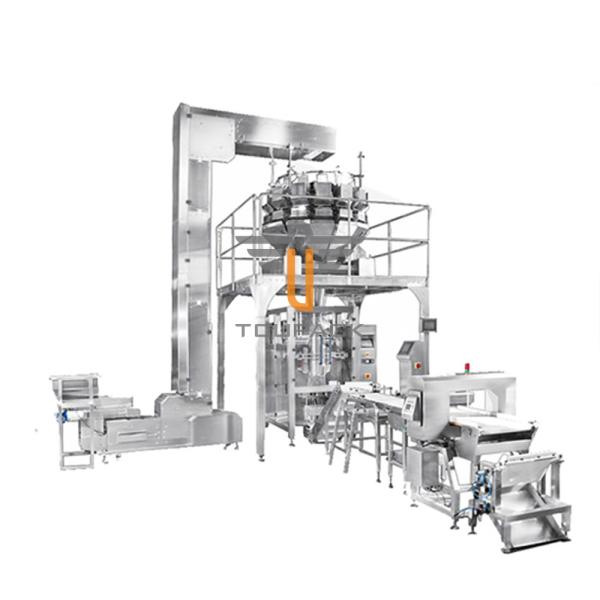 Quality 12 Station Quantitative Multihead Weigher Packing Machine For Pickle for sale