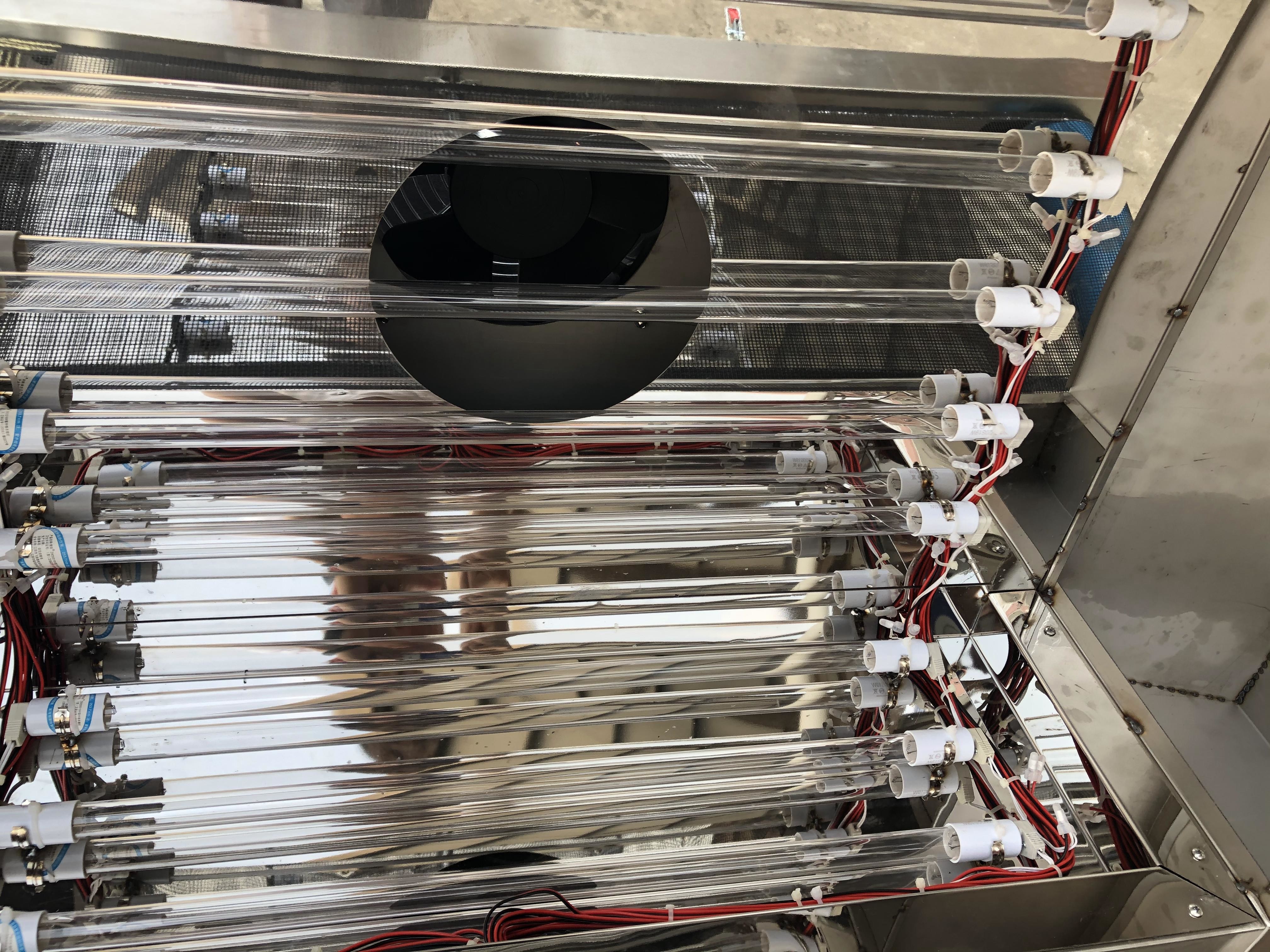 2m 4m Working Length Disinfection Machine Tunnel Type UV Sterilizer