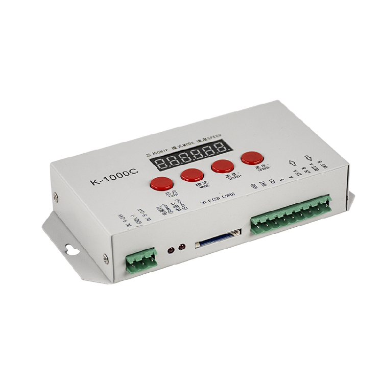K1000C LED Pixel Tape Controller For DC 5V 24V WS2812B WS2811 Strip Light