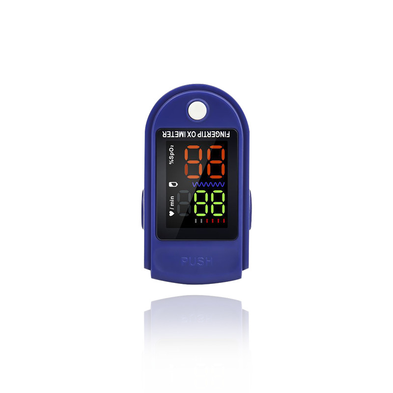 Blue Fingertip Pulse Oximeter SPO2 Digital Pulse Meter TFT Display