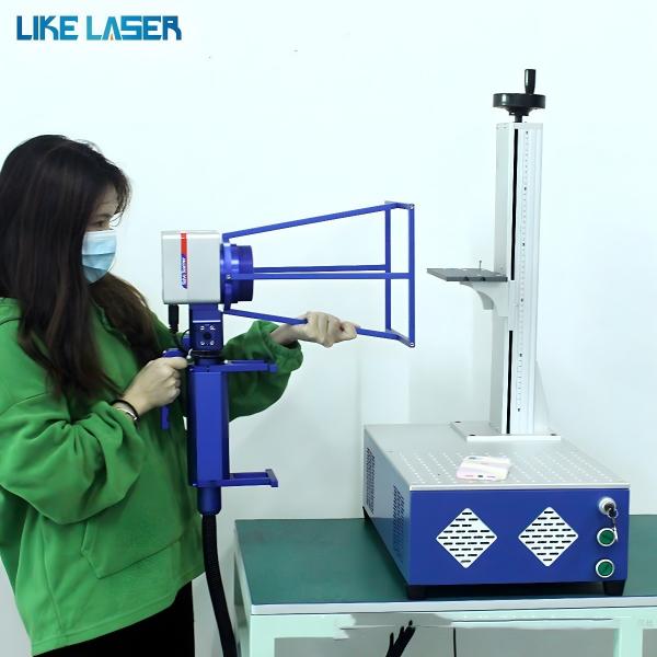 Quality 50W 3D Auto Focus Dynamic Laser Marking Machine for Dog Tag Rings Jewelry Gold Silver for sale