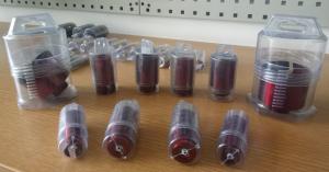 China Vacuum Brazed Core Drill Bit , M14 Diamond Core Bit Red Color High Speed wholesale