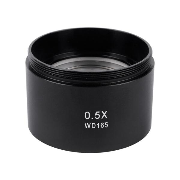 Quality Auxiliary objective lens Barlow Lens for stereo microscope reduce magnification increase working distance for sale