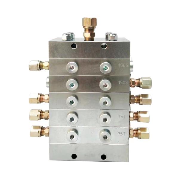 Quality JPQ1(2) Chip progressive distribution valve Pressurized grease separator for sale