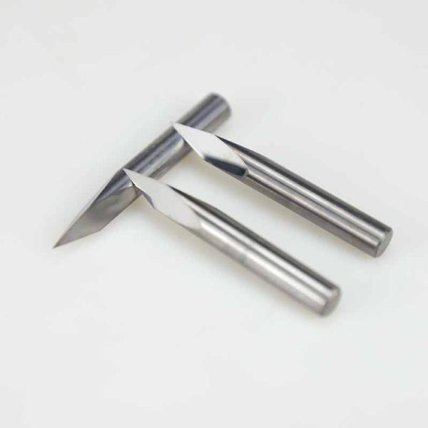 Customizable 3.175 CNC Milling Cutter Engraving and Carving Knife with Flat End Three Edge Milling ODM & OEM Support