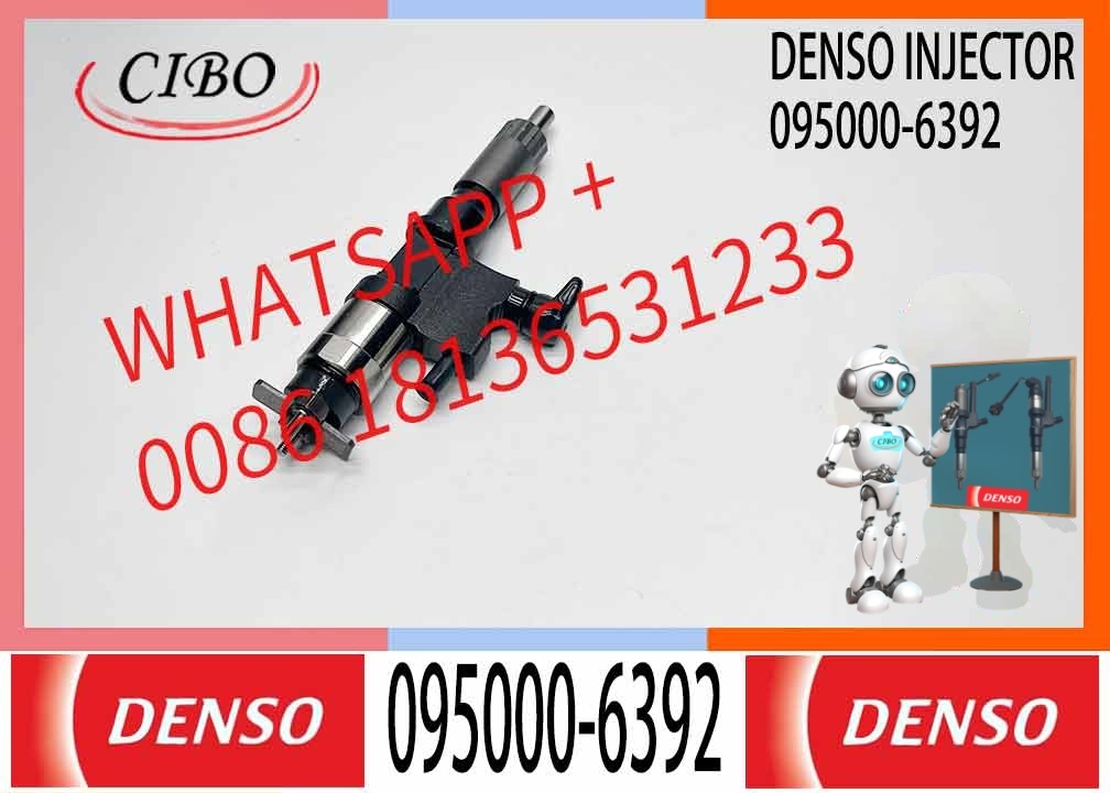 095000-6392 Common Rail Fuel Injector Nozzle 095000-6390 095000-6393 8-97609791-2 injector for ISUZU