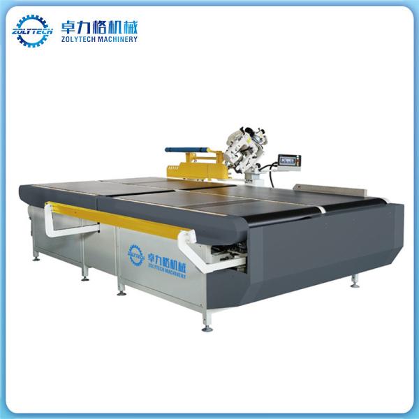 Quality ZOLYTECH ZLT-TE5A Mattress Tape Edge Machine Automatic Flipping And Pushing System Edging Sewing Machine for sale