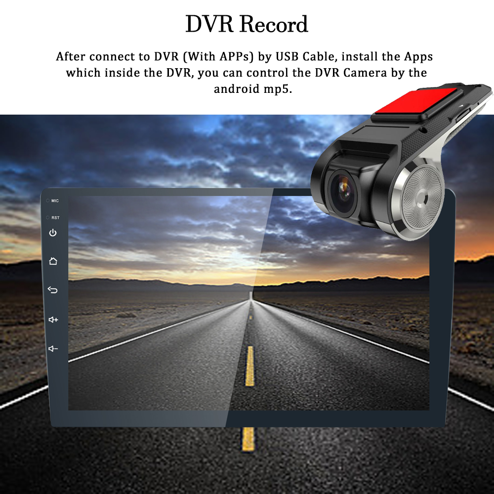 Universal Radio Stereo Audio Head Unit 9 Inch 2 Din Double Din Car DVD Player with Bluetooth