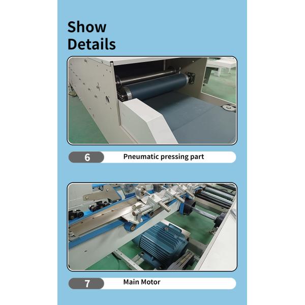CQT-1300WK-2 Automatic Corrugated Paper Box Folder Gluer Machine for Packaging Cases