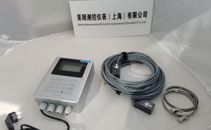 China Wall Mounted Ultrasonic Flowmeter DN50mm DN6000mm Liquid Flow Meter Modbus RS485 on sale
