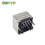 52F Single Port Network Socket 8P8C In-Line Connector With Light Without