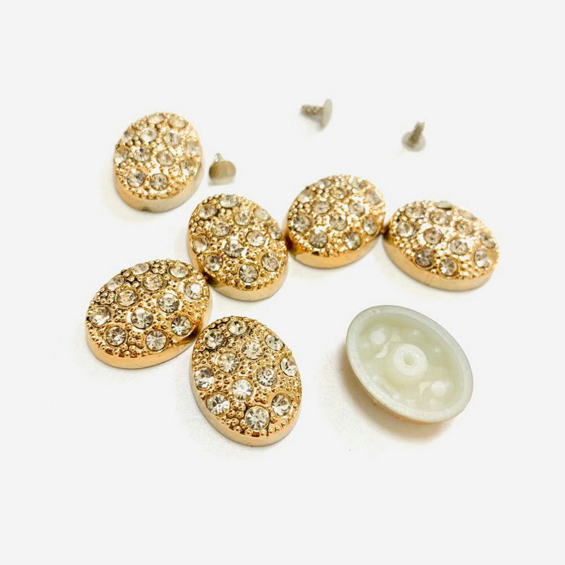 2021garment accessory rhinestone decoration plastic rivet for women shoes
