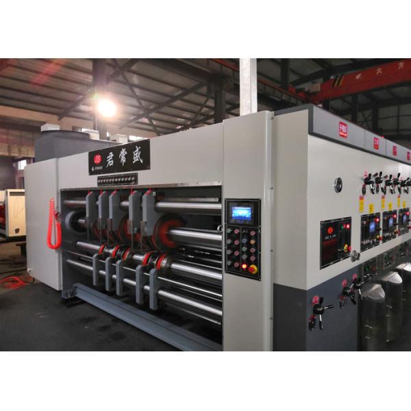 Pneumatically Locked Corrugated Box Printing Machine 200 Pcs / Min High Precision