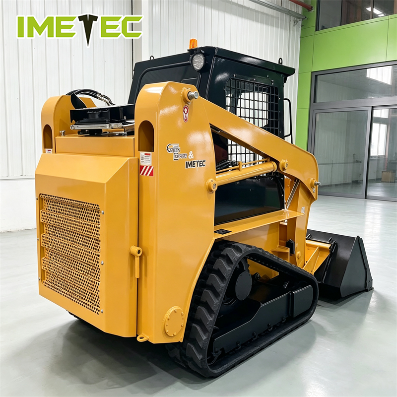850kg Compact Skid Steer Track Loader Machine For Material Handling