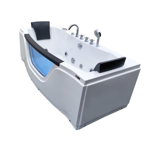 Freestanding Air Massage Tub Luxury 2 Person Hydromassage Bathtub 1700x600mm