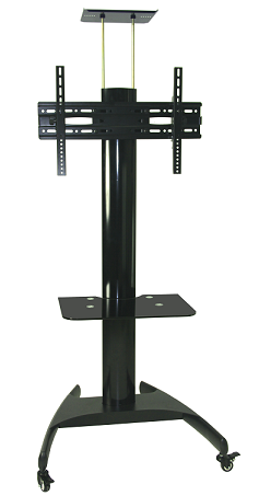 75" interactive touch screen trolley for school