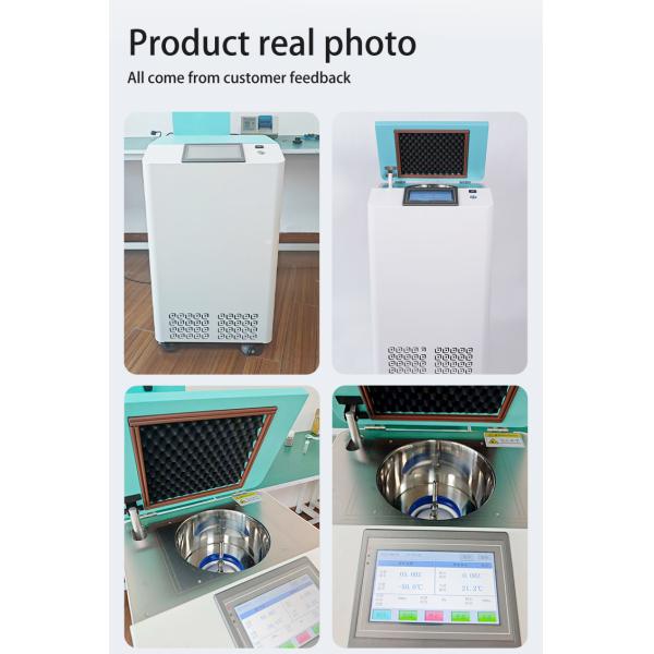 On-demand liquid nitrogen cryogenic grinding instrument with temperature protection to ensure the integrity of sample activity