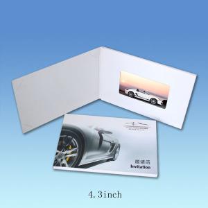 10 Inch Video Birthday Cards Motion Sensor Or Light Sensor With 2GB Memory