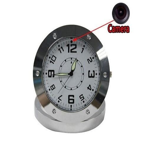 Quality Motion Detection Clock Camera Digital Video Recorder Table Home security clock radio hidden camera for sale