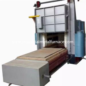 China 5 Zones Bogie Hearth Heat Treatment Furnace 10000×3500×3500mm Gas Fired wholesale
