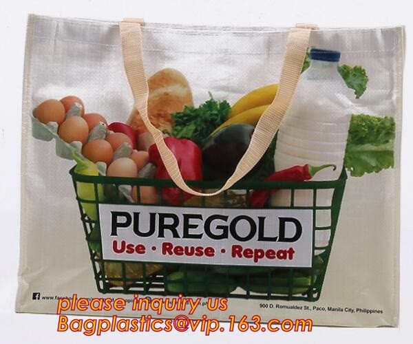 Super quality gift pp woven shopping bag with zipper,pp woven check jumbo laundry shopping bag,Eco Friendly Recycle Reus