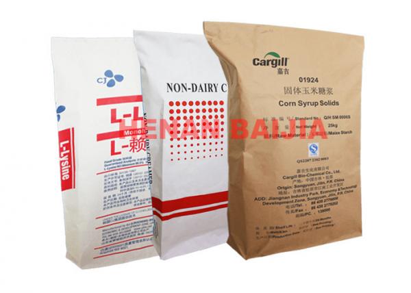 Quality Hygiene Standard Heat Sealed Paper Bags Flexo Print Biodegradable Pollution Free for sale