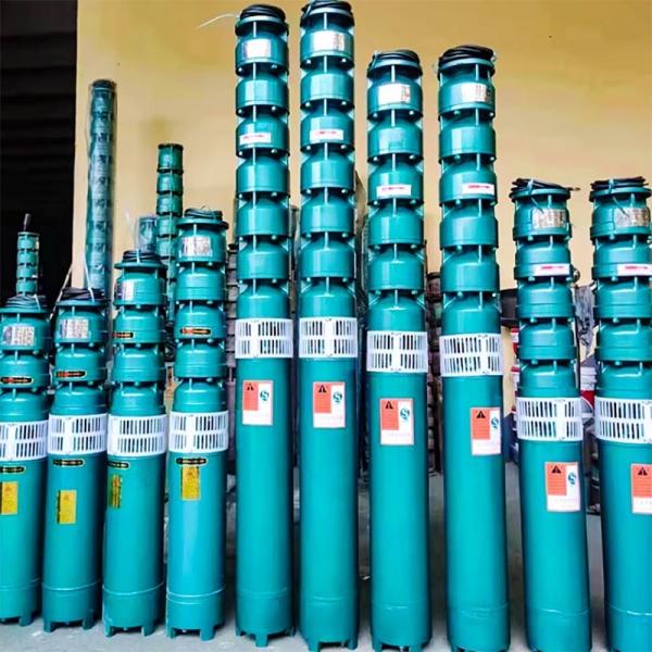 Electric Power Source Centrifugal Borewell Submersible Pump For Submersible Installation